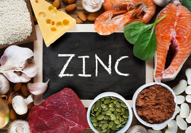 Foods,High,In,Zinc,As,Salmon,,Seafood-shrimps,,Beef,,Yellow,Cheese,